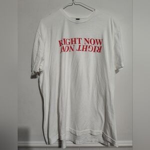 Haim Band Merch T-Shirt Right Now Right Now Size XL Indie Rock Music